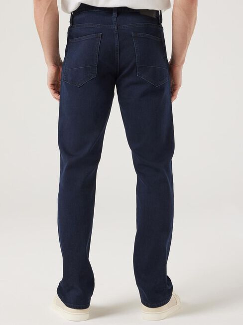 Straight Leg Jeans, Dark Indigo, hi-res