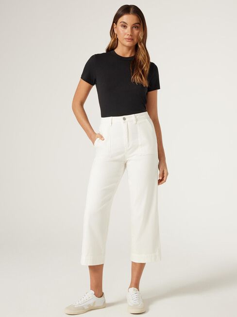 Kelsey Utility Relaxed Capri