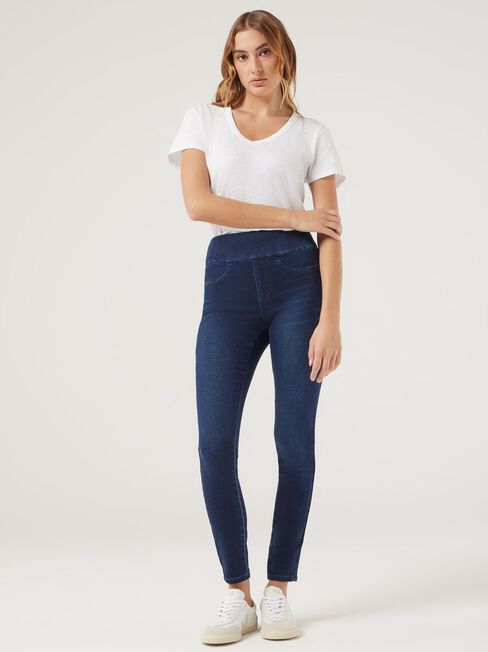 Tessa Skinny Jeans, Dark Indigo, hi-res