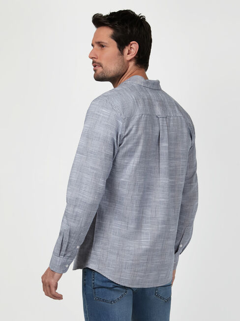 LS Max Check Shirt, Blue, hi-res