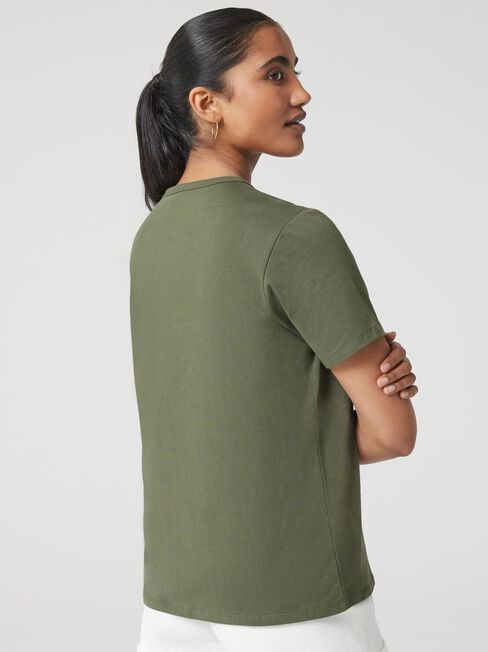 J-Luxe Tee, Green, hi-res