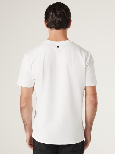 SS Ace Relaxed Fit Basic Crew Tee, White, hi-res