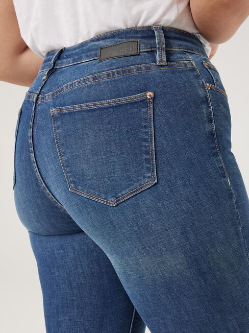 Curve Embracer Butt Lifter Skinny jeans Dark Vintage, Dark Indigo, hi-res