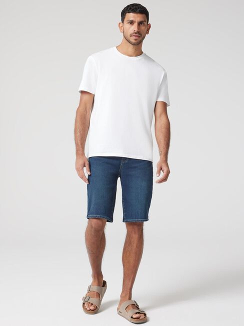 Caleb Knit Denim Short