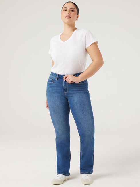 Curve Bootcut Jeans