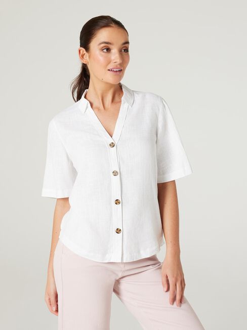 Callie Cropped Shirt | Jeanswest