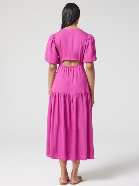 Bianca Cut Out Dress, Pink, hi-res