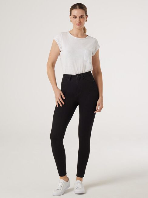 Freeform Skinny Jeans, Black, hi-res