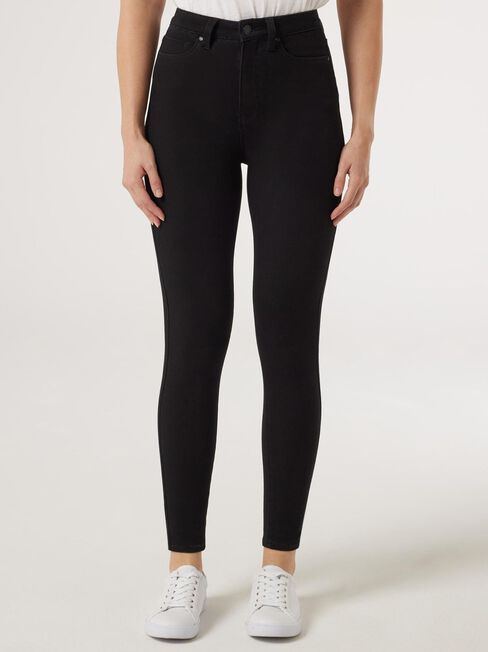 Freeform Skinny Jeans, Black, hi-res