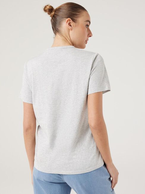 J-Luxe T-Shirt, Grey Marle, hi-res