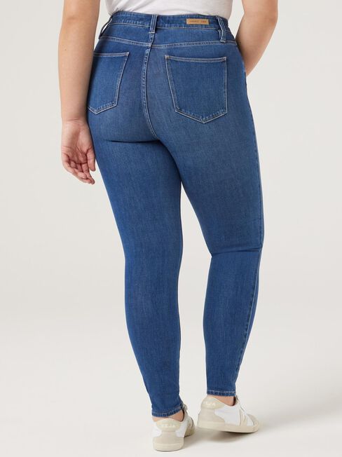 Freeform Curve Skinny Jeans, Mid Indigo, hi-res