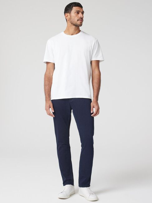 Slim Tapered Jeans, Dark Indigo, hi-res