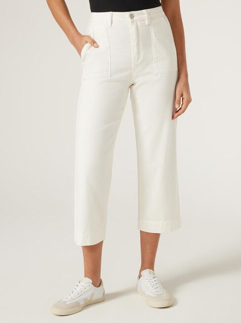 Kelsey Utility Relaxed Capri