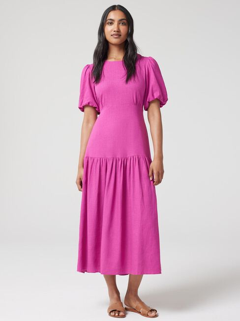 Bianca Cut Out Dress, Pink, hi-res