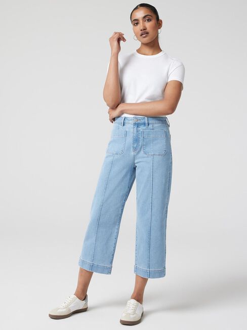 Kelsey Sailor Relaxed Capri