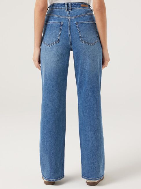 Wide Leg Jeans, Dark Vintage, hi-res