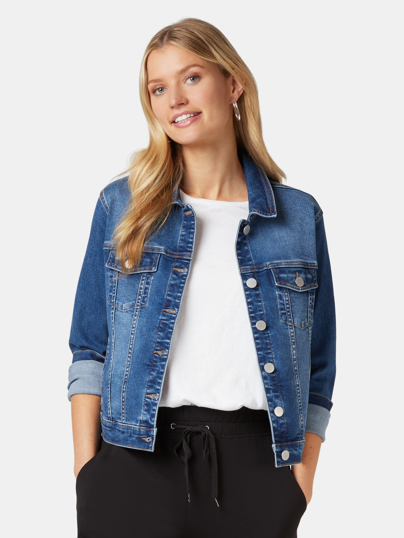 Classic Stretch Denim Jacket | Jeanswest