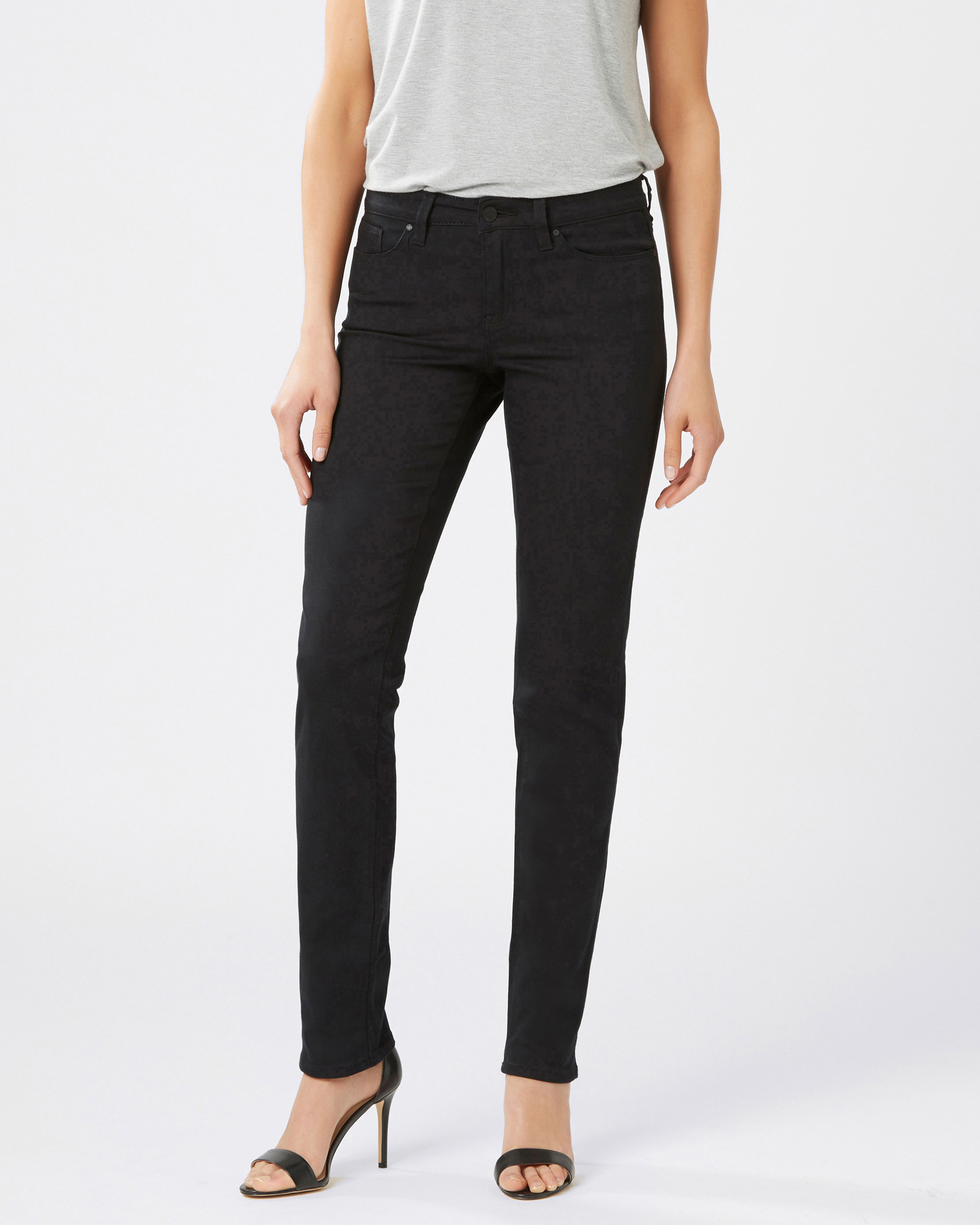 Slim Straight jeans Black | Jeanswest